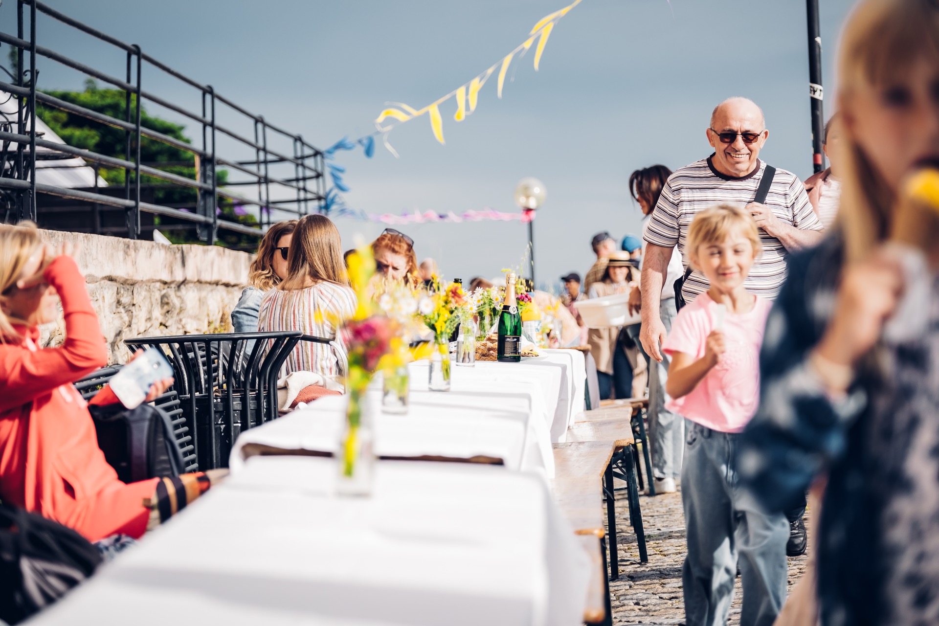 Fotografie 3 projektu Stoly nad soutokem/ Sousedská večeře na Mělníku